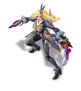 Battle Queen Katarina Sapphire chroma