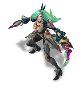 Battle Queen Katarina Emerald chroma