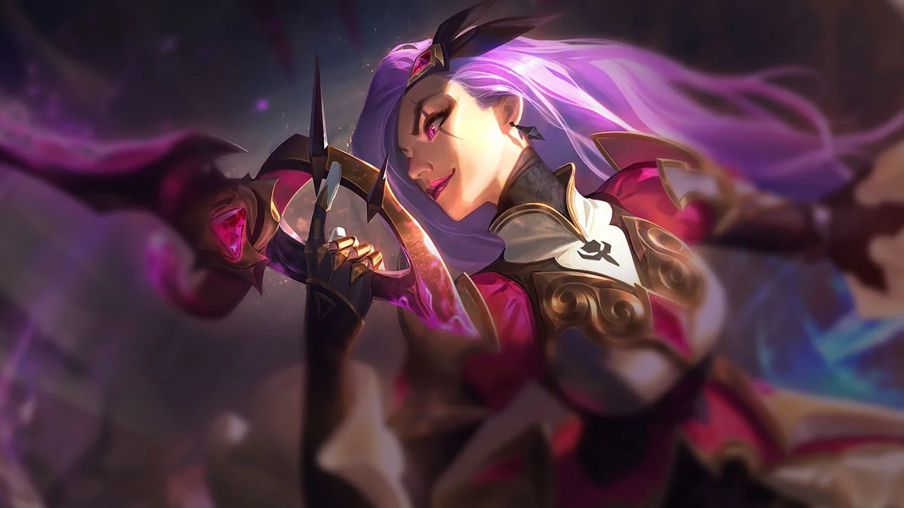 Battle Queen Katarina splash art