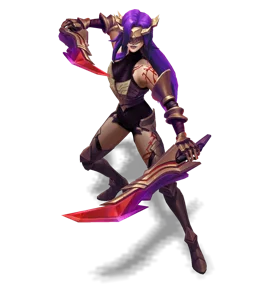 Chosen of the Wolf Katarina Tanzanite chroma