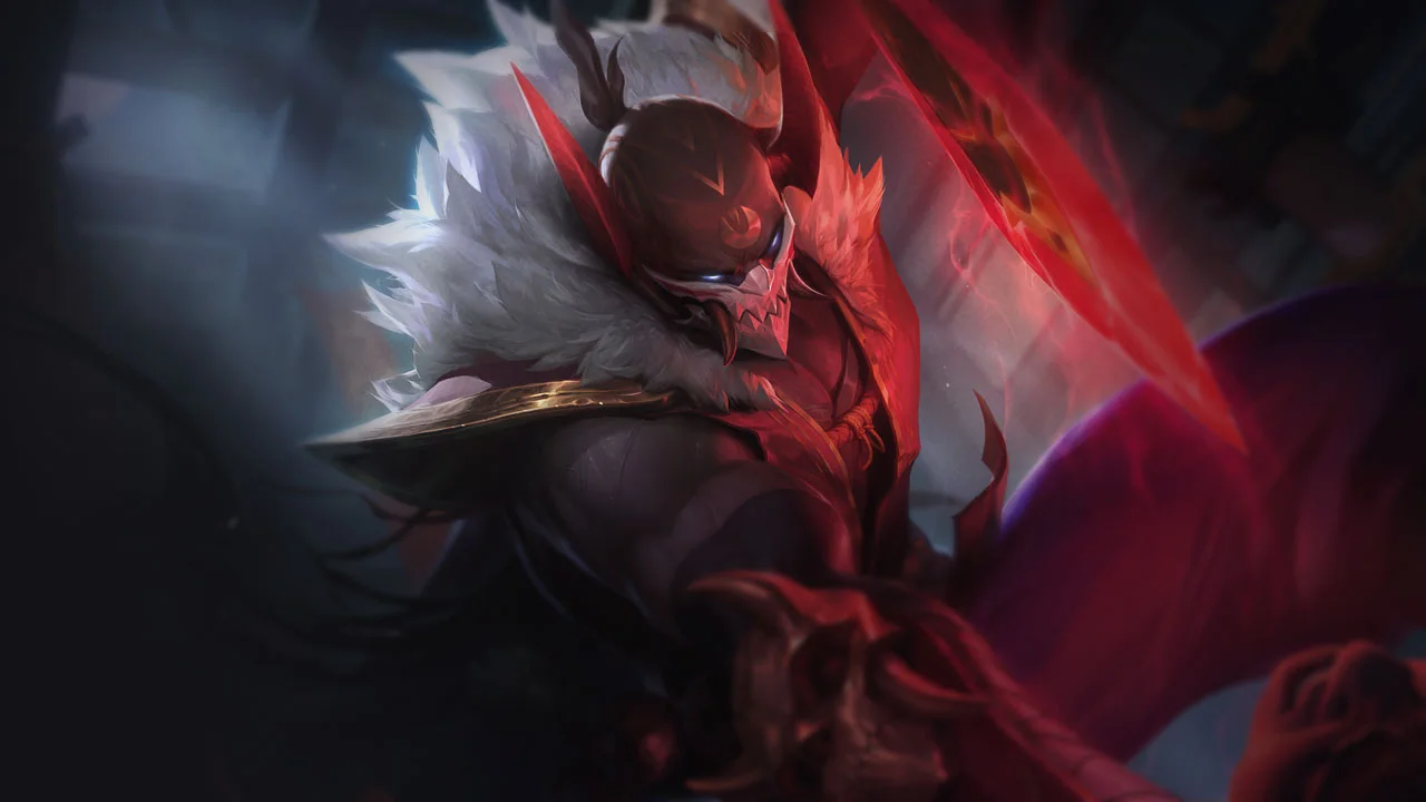Blood Moon Pyke splash art