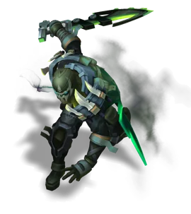 PsyOps Pyke Emerald chroma
