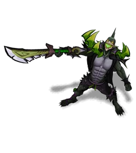 Fright Night Pyke Emerald chroma