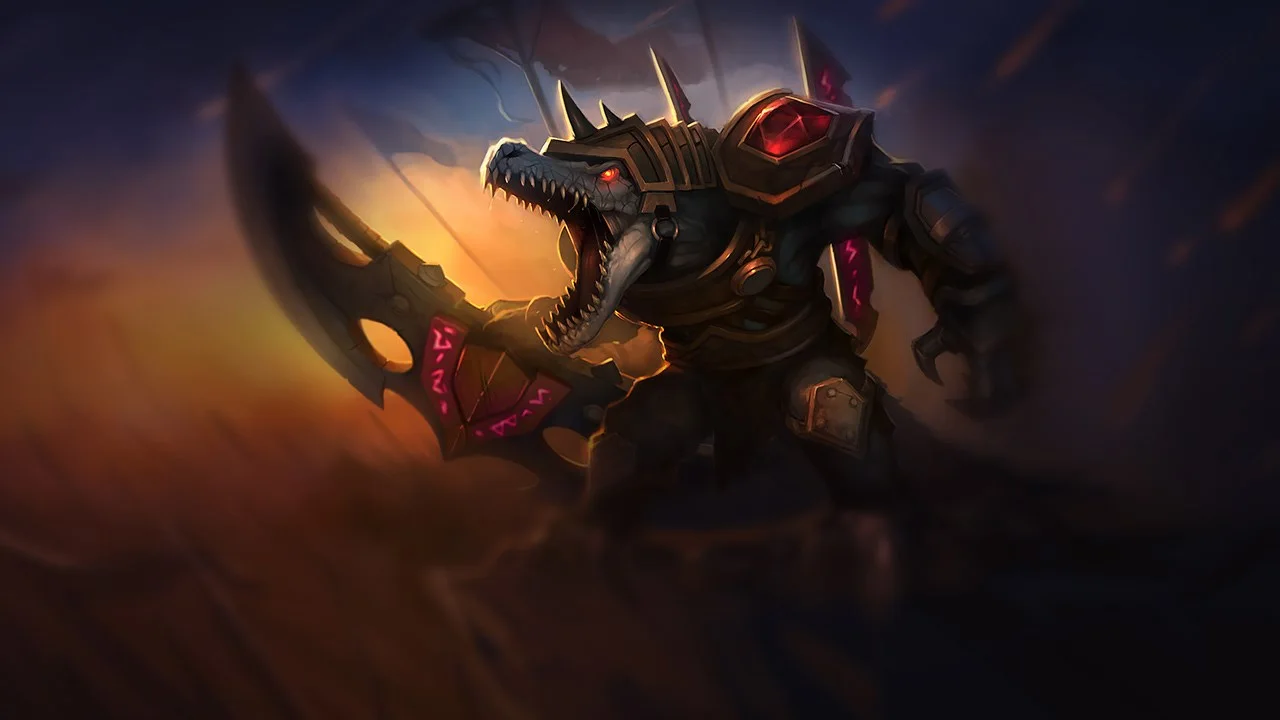 Rune Wars Renekton splash art