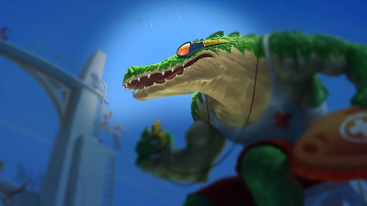 Pool Party Renekton splash art