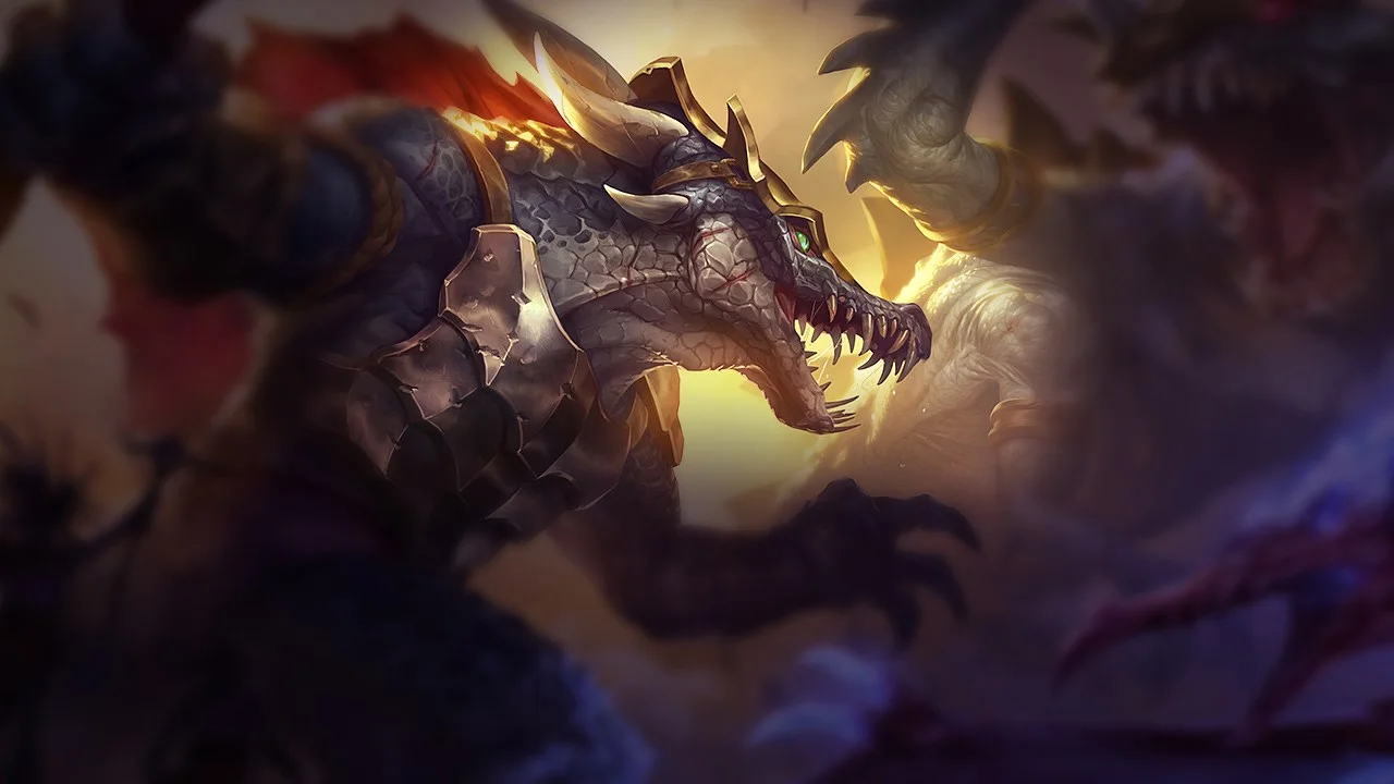 Prehistoric Renekton splash art