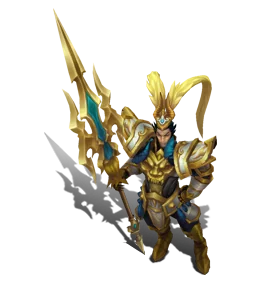 Warring Kingdoms Jarvan IV Golden chroma