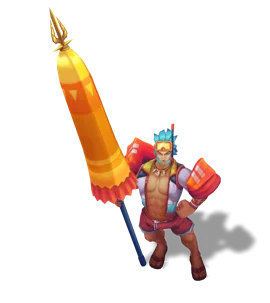 Pool Party Jarvan IV Ruby chroma