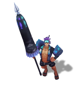 Pool Party Jarvan IV Obsidian chroma