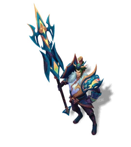 Mythmaker Jarvan IV Sapphire chroma