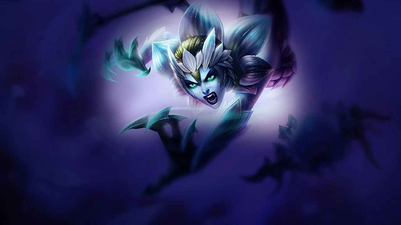Death Blossom Elise splash art