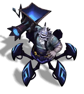 Fright Night Urgot Sapphire chroma