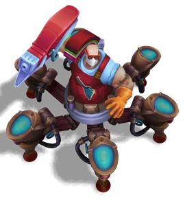 Urgot the Clogfather Urgot Ruby chroma