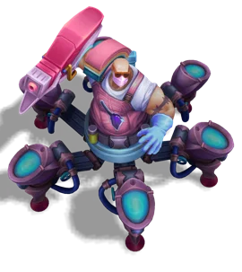 Urgot the Clogfather Urgot Rose Quartz chroma
