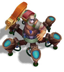 Urgot the Clogfather Urgot Meteorite chroma