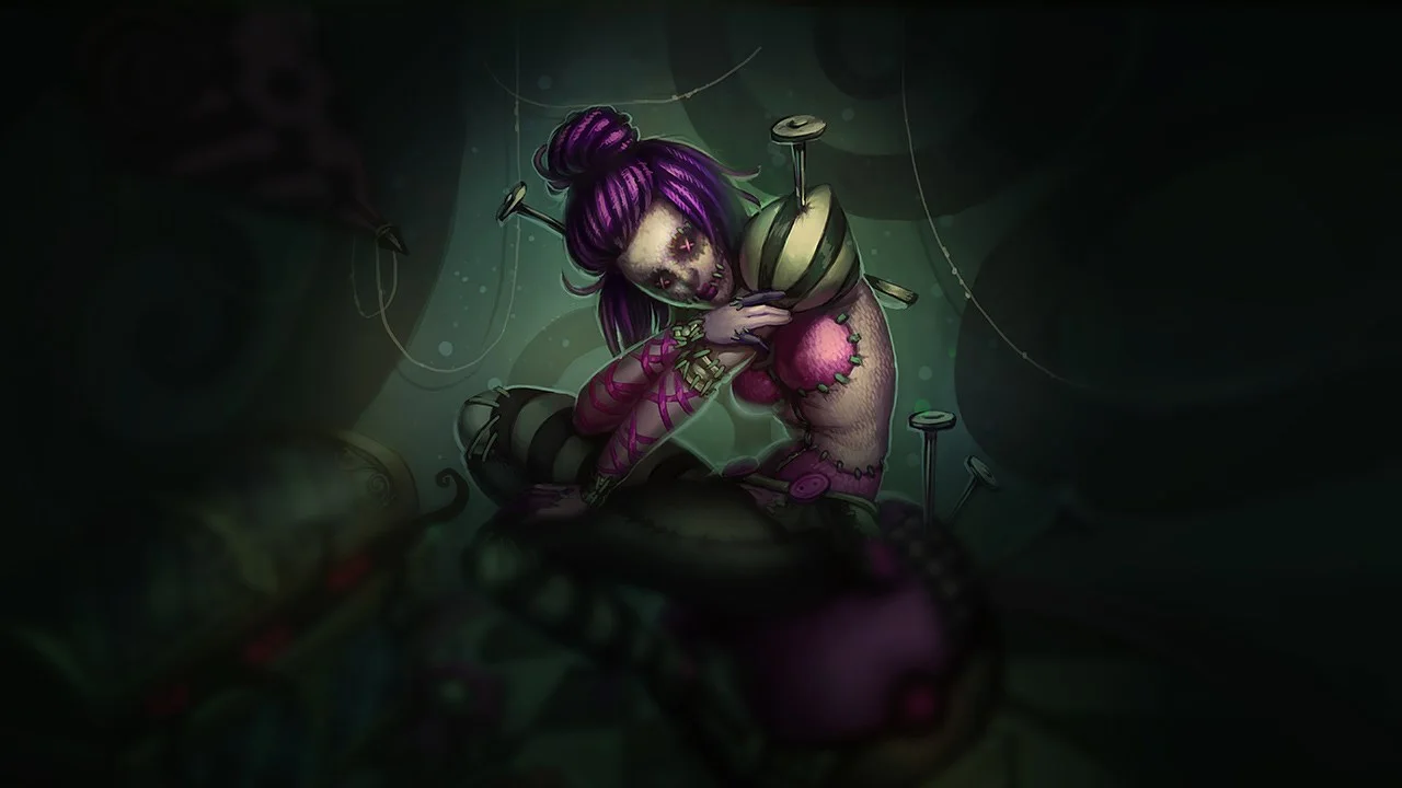 Sewn Chaos Orianna splash art