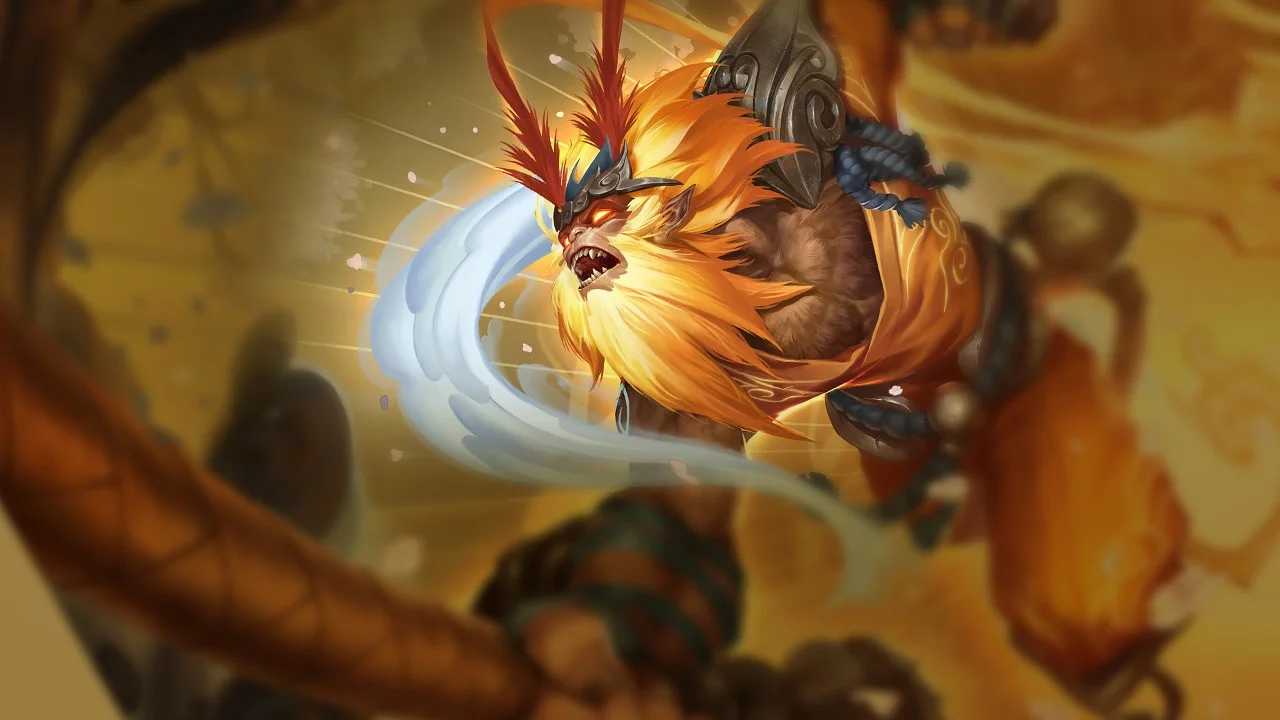 Radiant Wukong splash art