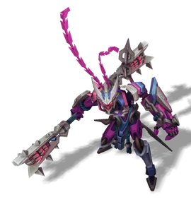 Mecha Kingdoms Rose Quartz chroma