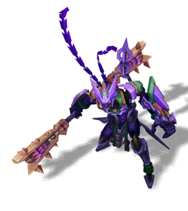 Mecha Kingdoms Amethyst chroma