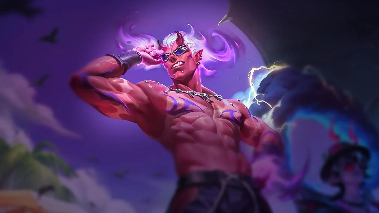 Sinful Shores splash art