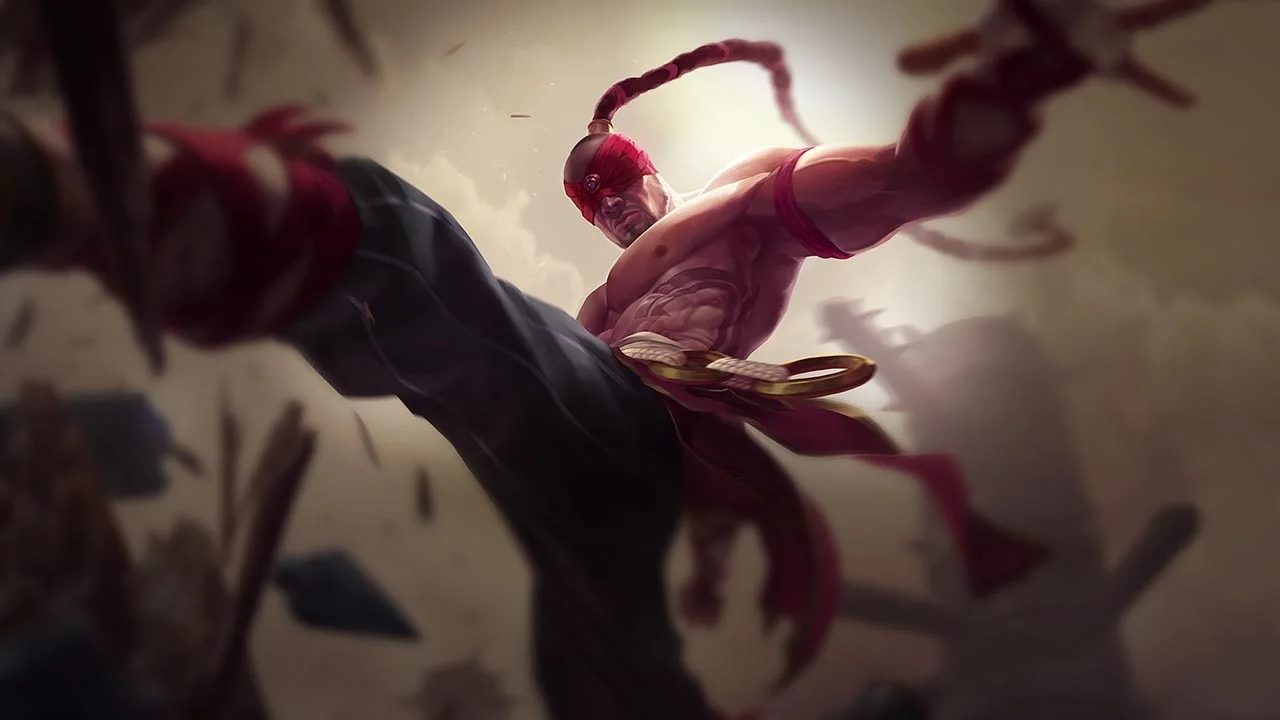 Original Lee Sin splash art