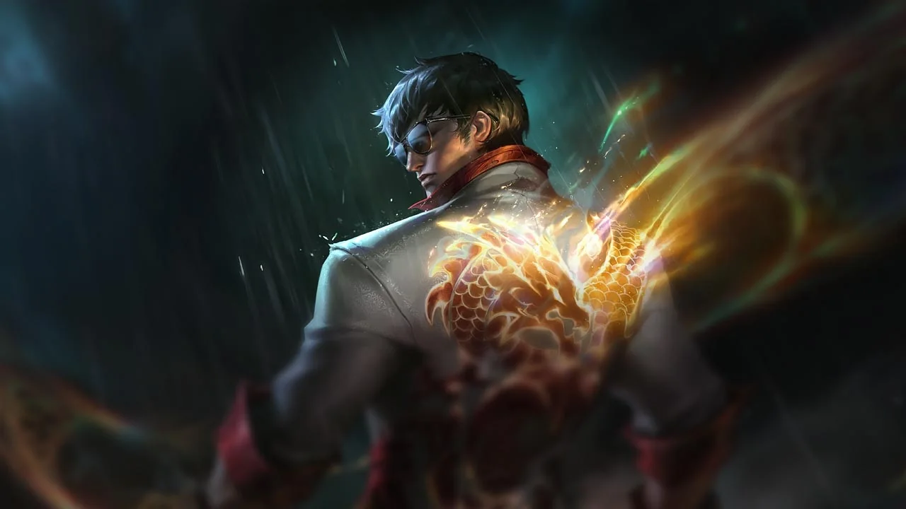 Dragon Fist Lee Sin splash art