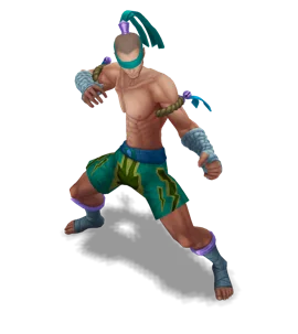 Muay Thai Lee Sin Turquoise chroma