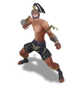 Muay Thai Lee Sin Obsidian chroma