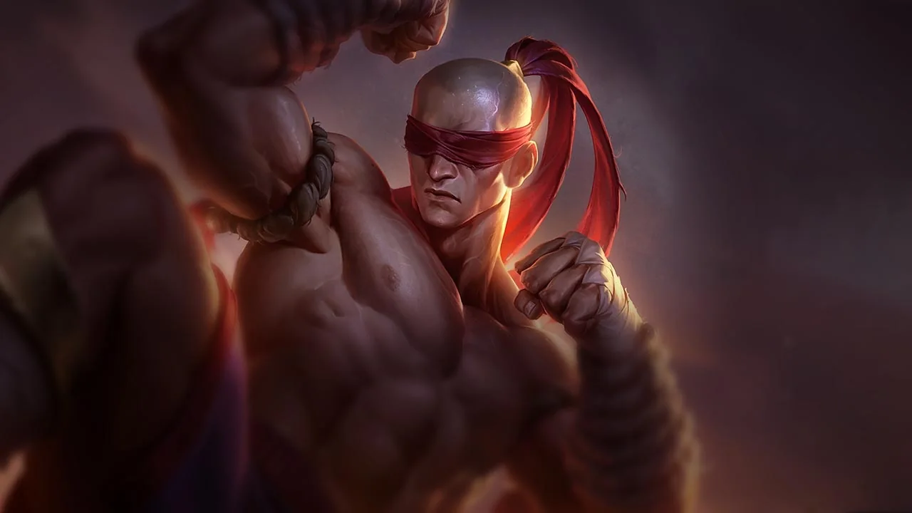 Muay Thai Lee Sin splash art