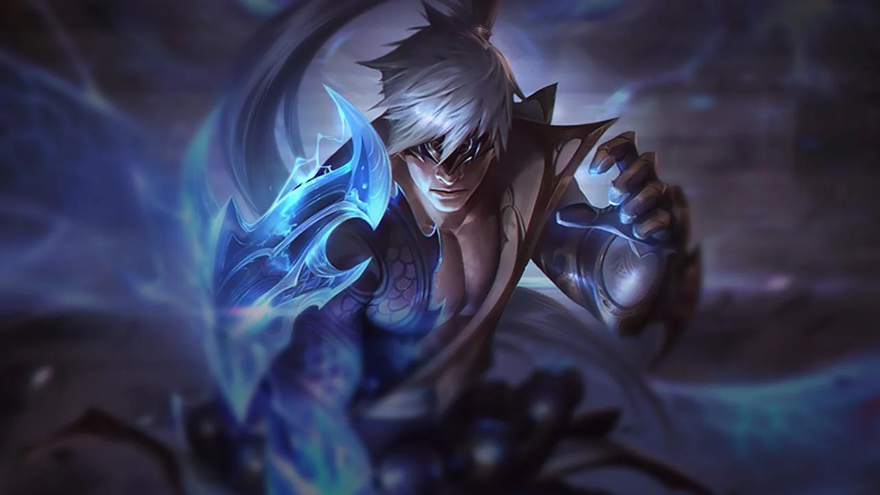 Storm Dragon Lee Sin splash art