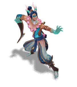 Heavenscale Lee Sin Aquamarine chroma