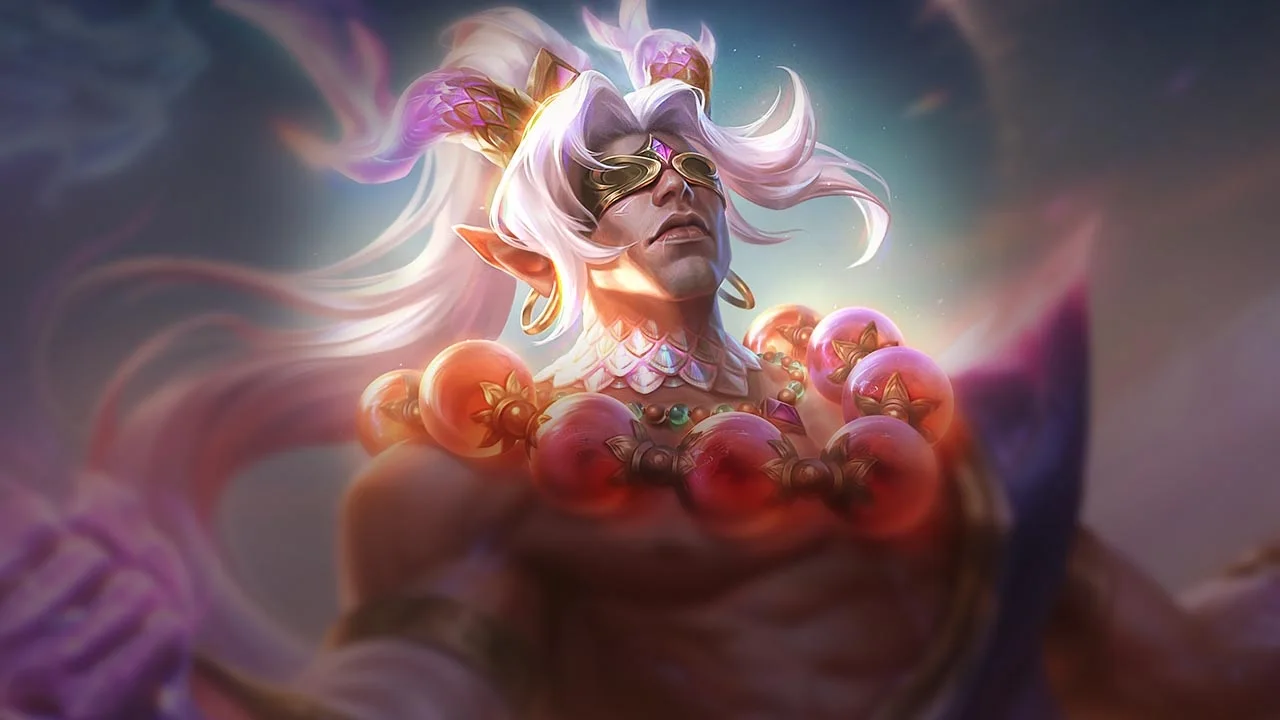 Divine Heavenscale Lee Sin splash art