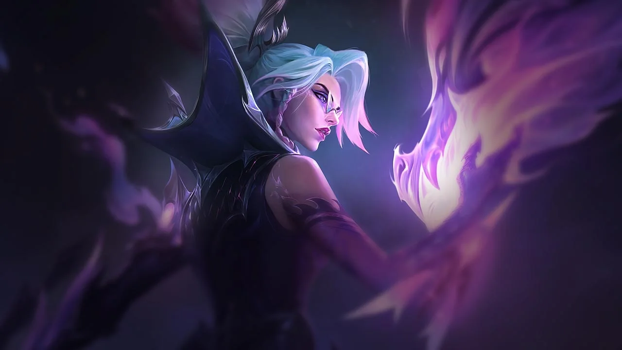 Dragonmancer Vayne splash art