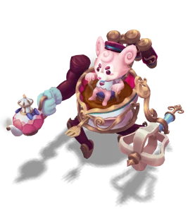 Cafe Cuties Rumble Rose Quartz chroma
