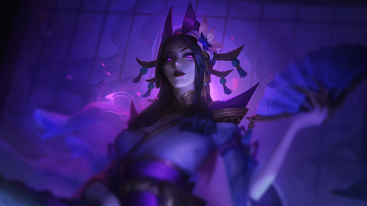 Spirit Blossom Cassiopeia splash art