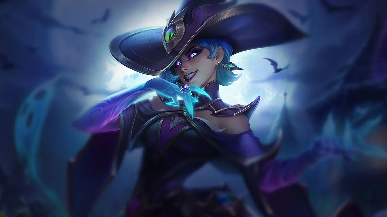 Bewitching Cassiopeia splash art