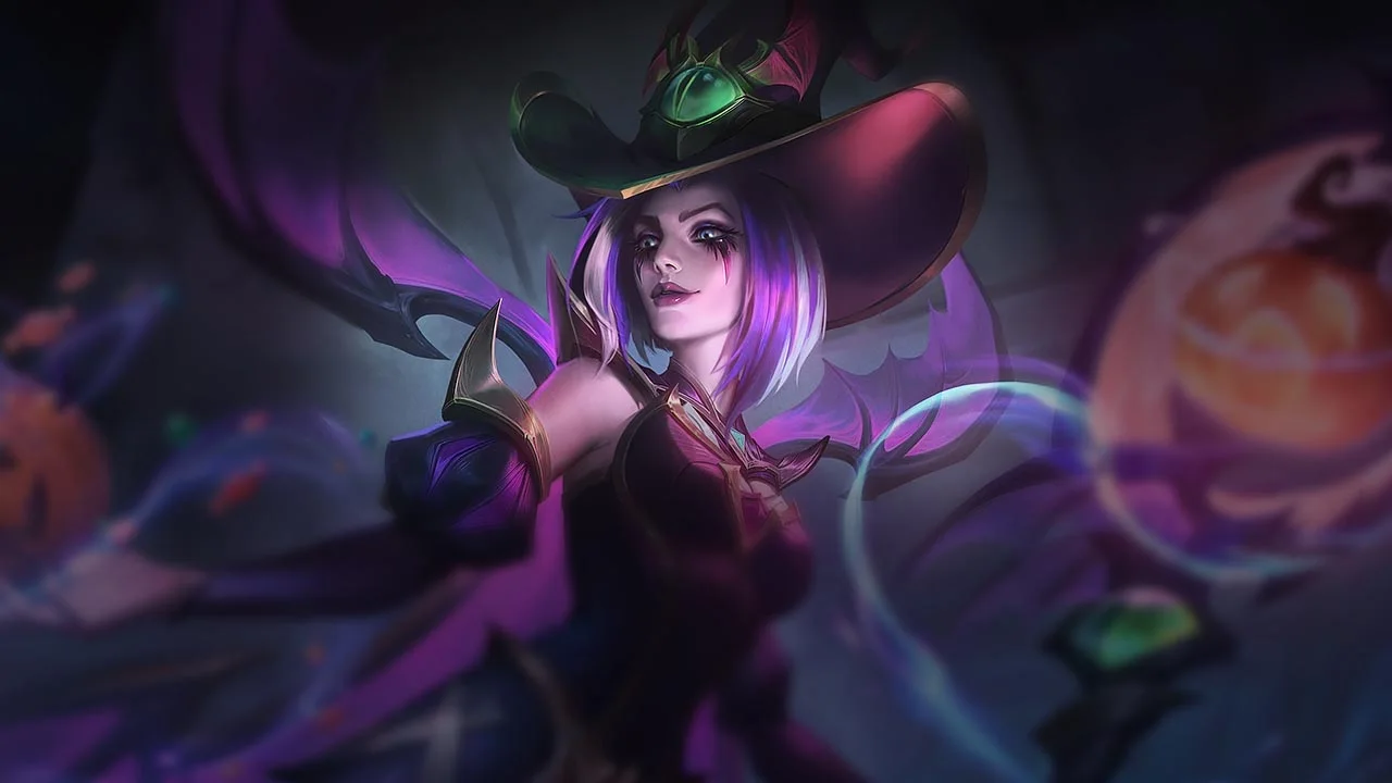 Bewitching LeBlanc splash art