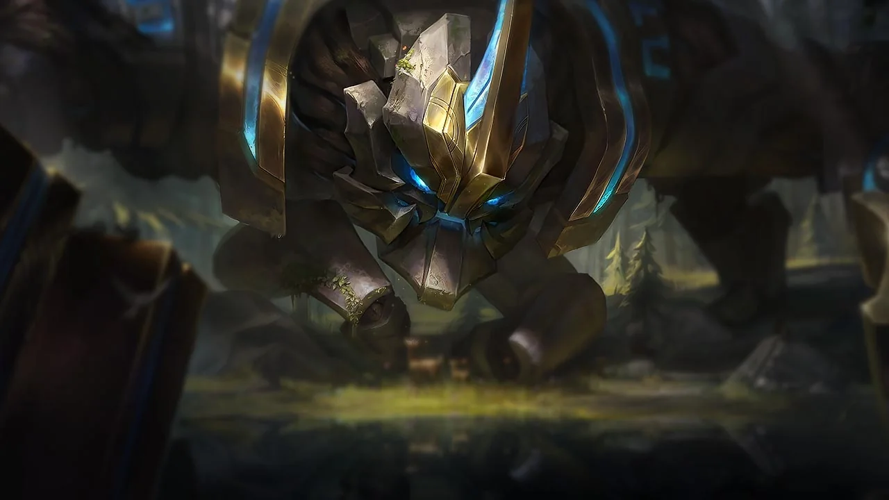 Earthrune Skarner splash art
