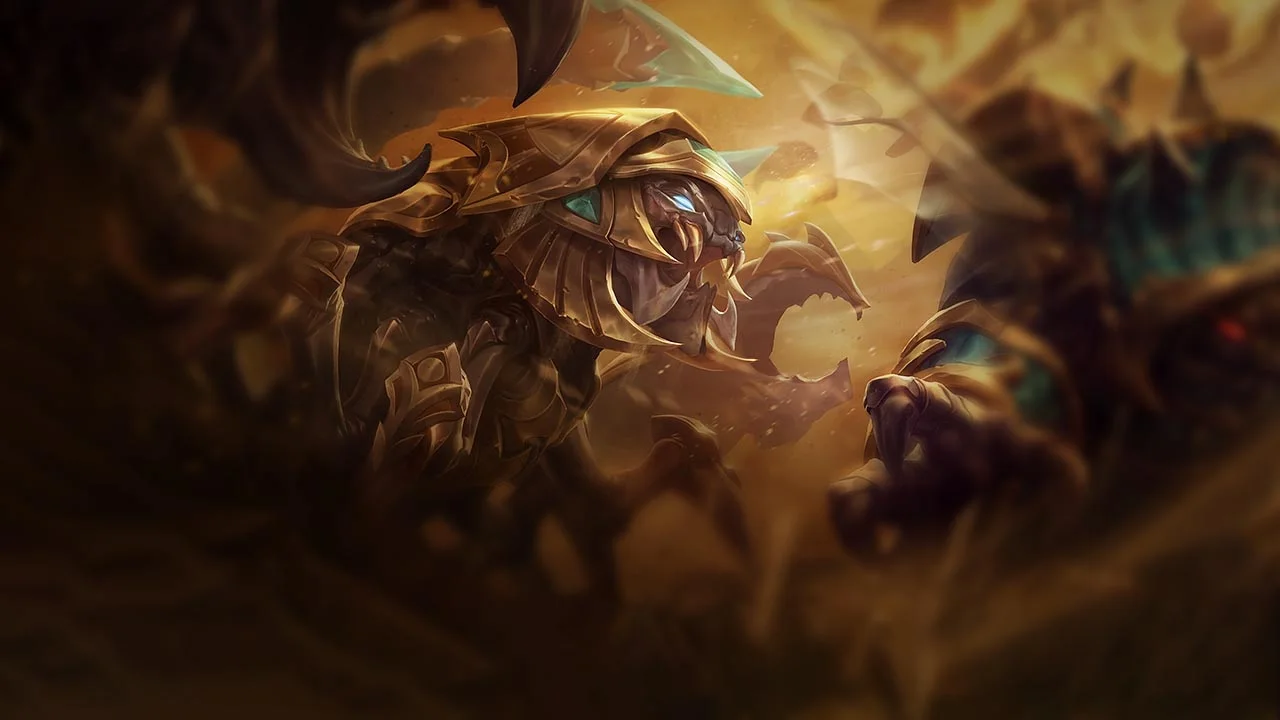 Guardian of the Sands Skarner splash art