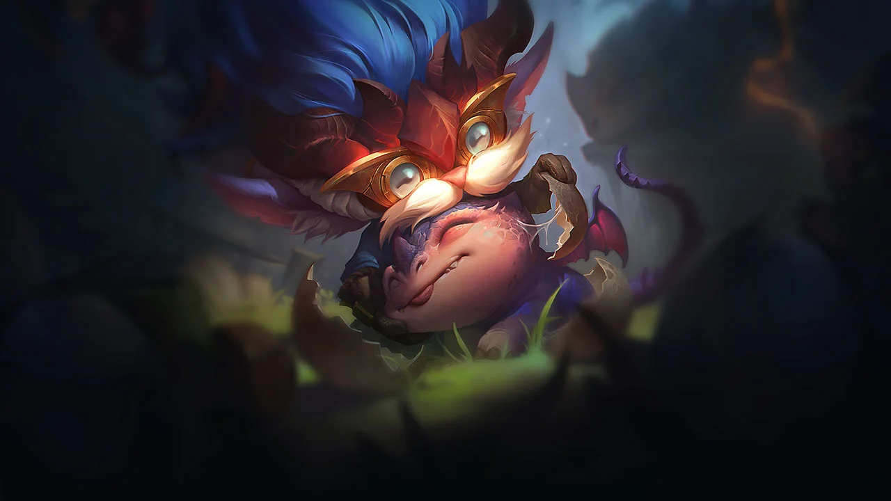 Dragon Trainer Heimerdinger splash art
