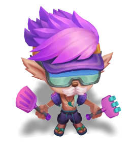 Pool Party Heimerdinger Amethyst chroma