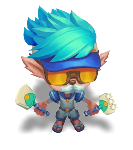 Pool Party Heimerdinger Aquamarine chroma