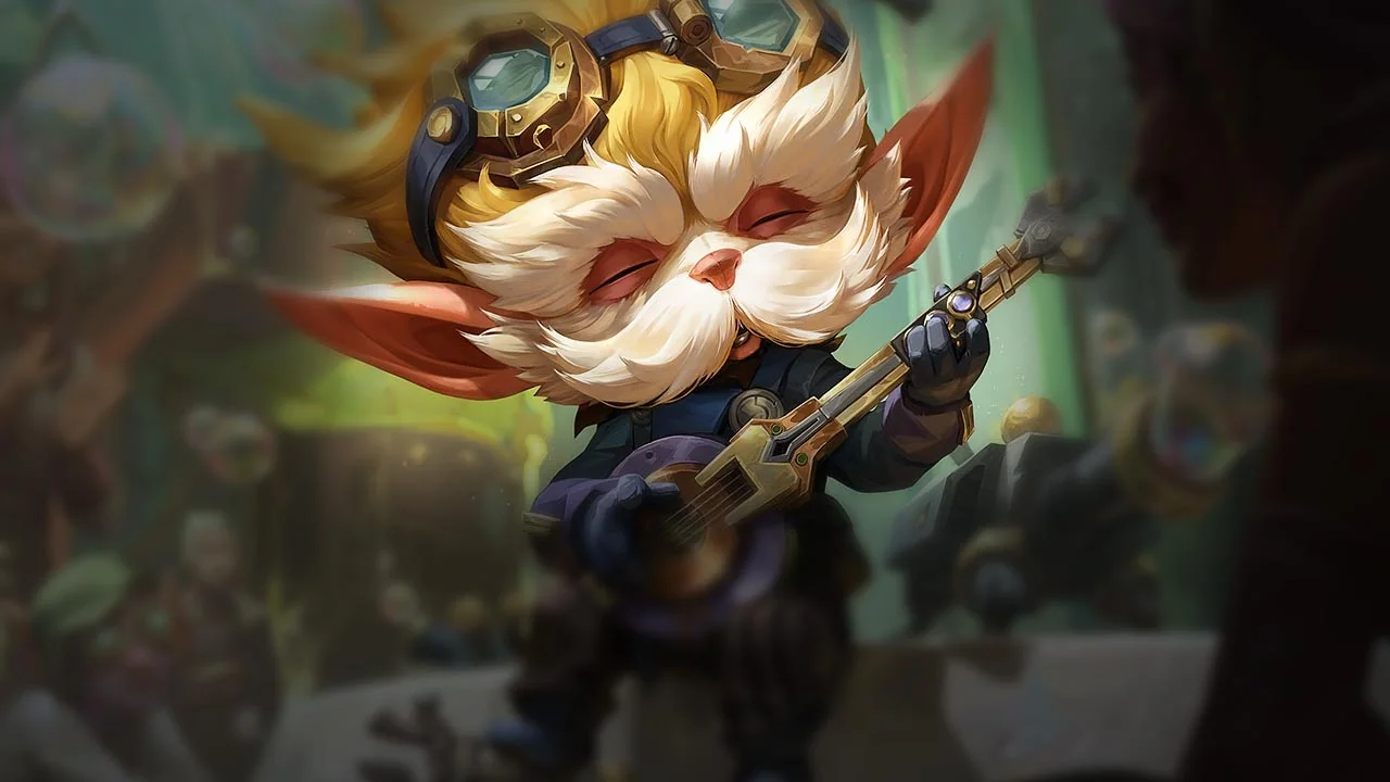 Arcane Professor Heimerdinger splash art