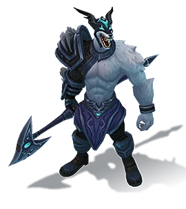 Dreadknight Nasus Frostbite chroma
