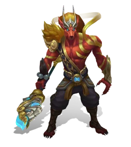 Lunar Guardian Nasus Ruby chroma