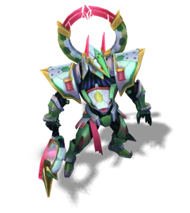 Armored Titan Nasus Emerald chroma