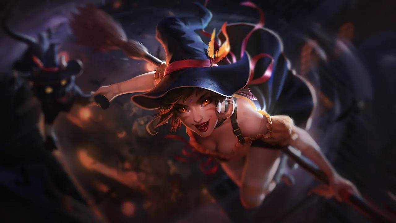 Bewitching Nidalee splash art