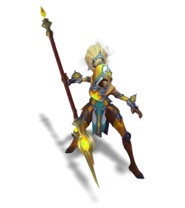 Cosmic Huntress Nidalee Citrine chroma