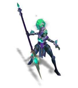 Cosmic Huntress Nidalee Turquoise chroma