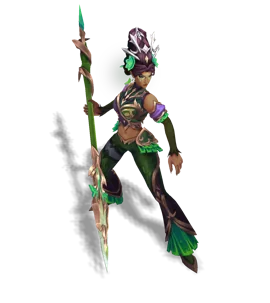La Ilusión Nidalee Emerald chroma